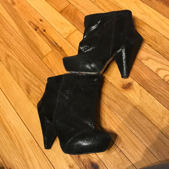 Hexagonal Whimsgoth Rave Moto Rock Festival Leather Cone Chunky Emo Punk y2k - Picture 2 of 8